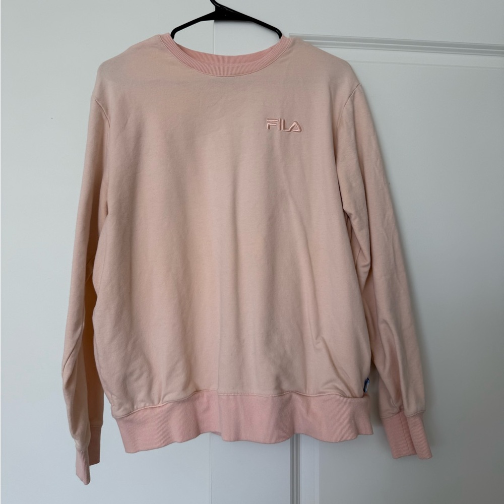 Peach Fila Women’s Sweater - Size L